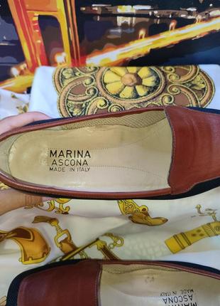 Marana ascona, туфлі італія р. 37, натуральна шкіра6 фото