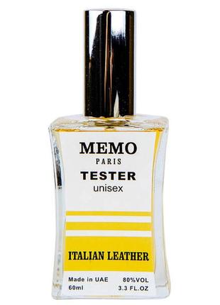 Тестер memo italian leather- необычный и неизведанный, создан чтобы покорять3 фото