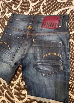 Фирменные мужские шорты g star raw3 фото