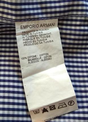 Emporio armani рубашка оригинал (xxl)8 фото