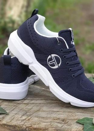 Текстильные кроссовки для фитнеса sergio tacchini 41-42 размер2 фото