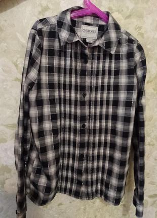 Рубашка детская (в клеточку)