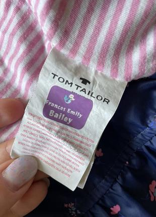 Легкая куртка ветровка на девочку tom tailor5 фото