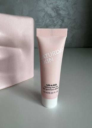 Пілінг-скатка для обличчя saturday skin rub-a-dub refining peel gel, 10 мл