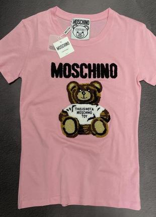 Женская футболка moschino