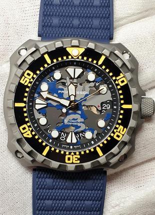 Чоловічий годинник часы pagani design automatic 200m sapphire 43mm новий8 фото