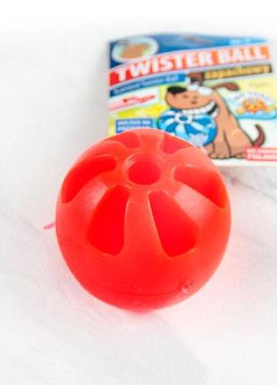 Мяч твистер резиновый, 6 см