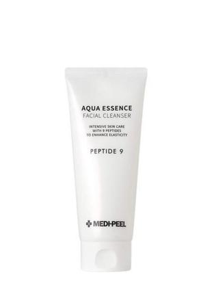 Очищувальний засіб для обличчя medi-peel peptide 9 aqua essence facial cleanser, 150 мл