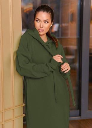 Тепла сукня,тёплое платье,зимова сукня,сукня худі,платье худи,длинное платье,платье с капи...