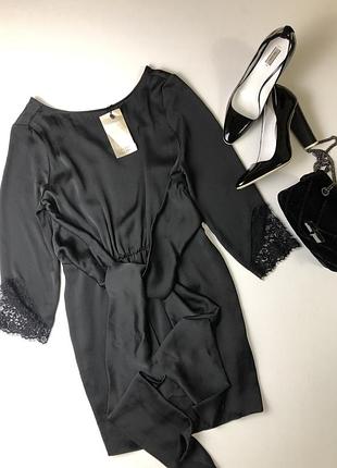 Платье zara размер м новое состав полиестер