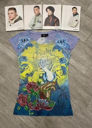 Футболка christian audigier seagull tee