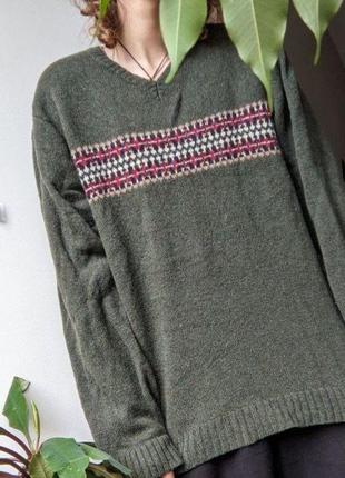 Теплый свитер в стиле goblincore