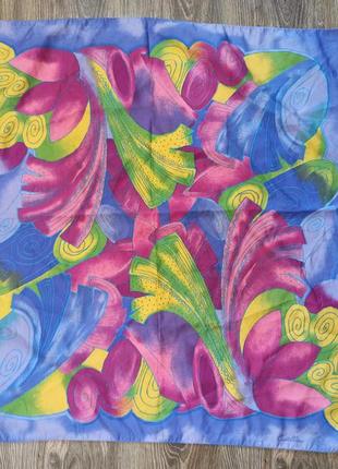 Castellani итальянский платок разноцветный1 фото