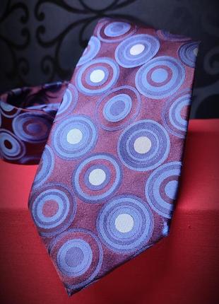 Краватка шовкова daniel hechter, silk, italy3 фото