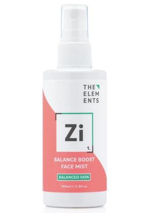 Балансуючий міст-вуаль для обличчя the elements balance boosts face mist, 100 мл