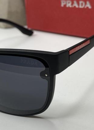 Солнцезащитные очки мужские в стиле прада prada polarized коллекция 2023🔝2 фото