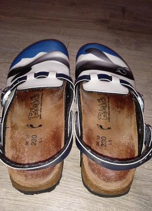 Детские шлепанцы ортопедические легкие birkenstock размер 36-23см5 фото