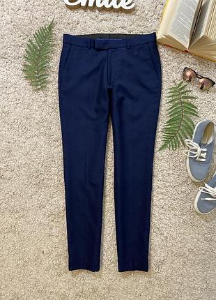 Шерстяной брючный костюм слим slim