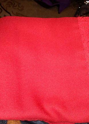 Нарядное,красное (фото 4) платье,с палантином,расшитое бисером,большого14-22 размера5 фото