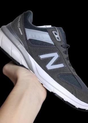 Мужские кроссовки new balance 990v5 grey