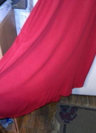 Нарядное,красное (фото 4) платье,с палантином,расшитое бисером,большого14-22 размера8 фото
