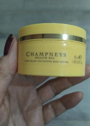 Розкішний набір для тіла champneys spa citrus blush,з маслом для тіла, оригінал!8 фото