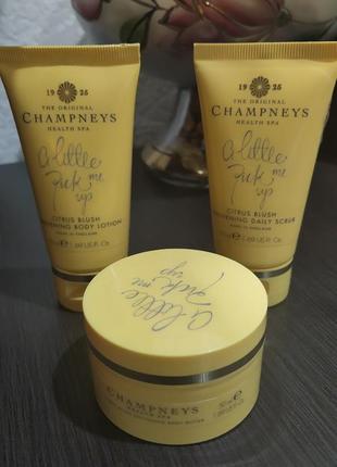 Розкішний набір для тіла champneys spa citrus blush,з маслом для тіла, оригінал!3 фото