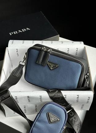 Сумка в стилі prada +брендова упаковка безкоштовно