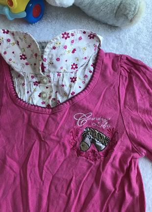 Блуза topolino на 1 - 2 - 3 года, кофта натуральная коттон, реглан,рубашка обманка 2 в 15 фото