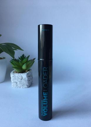 Туш для вій avon superchock супершок «екстримальний об‘єм», 10 мл ейвон