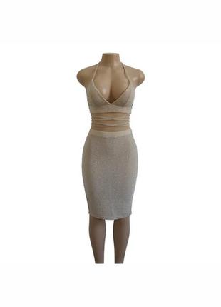Костюм юбка+топ классный стильный красивый нарядный секси модный4 фото