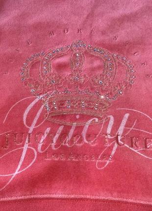 Кофта juicy couture рожева розовая1 фото