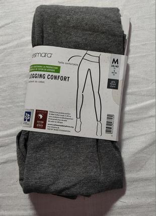 Жіночі однотонні лосини з широкою резинкою esmara, розмір s/m, m/l, l/xl, xl/xxl3 фото