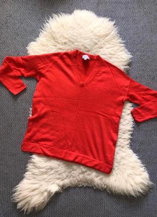 Кашемировый свитер кофта v-вырез кашемир джемпер натуральный10 фото