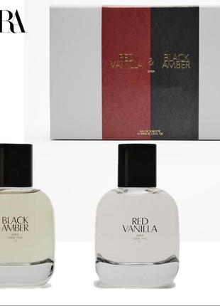 Zara  black amber edt 90 мл