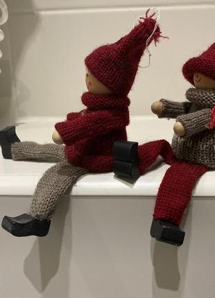 Набір з 2х статуеток hand made - хлопчик і дівчинка 3