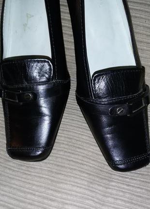 Нові шкіряні туфлі mary b.by tops, розмір 39 (26см)4 фото