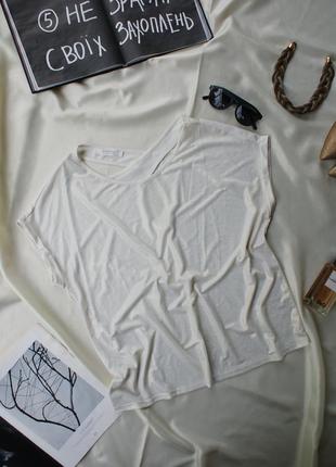 Брендовая футболка оверсайз блуза от promod1 фото