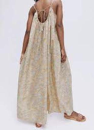 Шикарний легкий котоновий сарафан плаття h&m