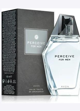 Perceive туалетна вода для чоловіків avon 100мл