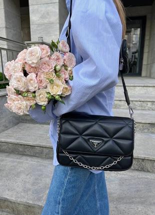 Женская сумка prada black