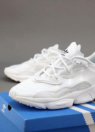 Мужские кроссовки adidas ozweego white 401 фото