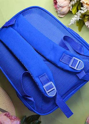 Школьный рюкзак тигрес, тигр, портфель для школы, синий, голубой2 фото