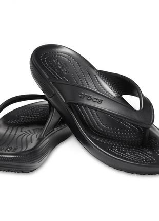 Тапочки crocs - classic ii flip вьетнамки шльопанці4 фото