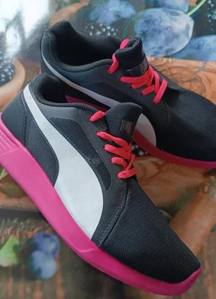 Зручні оригінальні кросівки Running puma/якісні жіночі кросівки