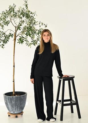 Жіночий костюм кофта та штани кюлоти.5 фото