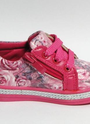Весенние осенние туфли мокасины туфлі кросівки кроссовки весняні для девочки дівчини к03 царевна9 фото