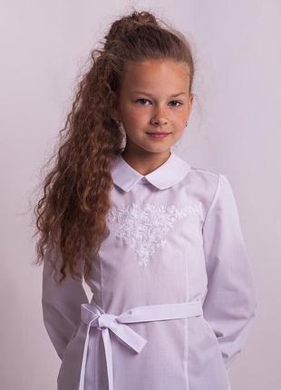 Блузка вышиванка в школу р.134, 140, 152