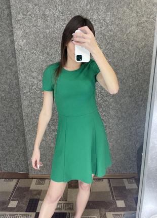 Платье зелёное размер s6 фото