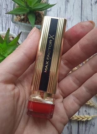 Помада для губ max factor colour elixir тон 7158 фото